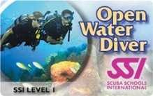 Certifikát OPEN WATER DIVER
